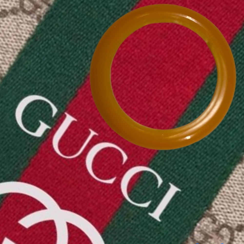 COPY - GUCCI Mustard Watch Bezel - Vintage!